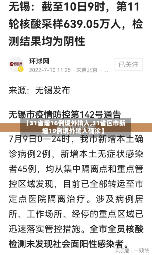 【31省增16例境外输入,31省区市新增19例境外输入确诊】-第2张图片