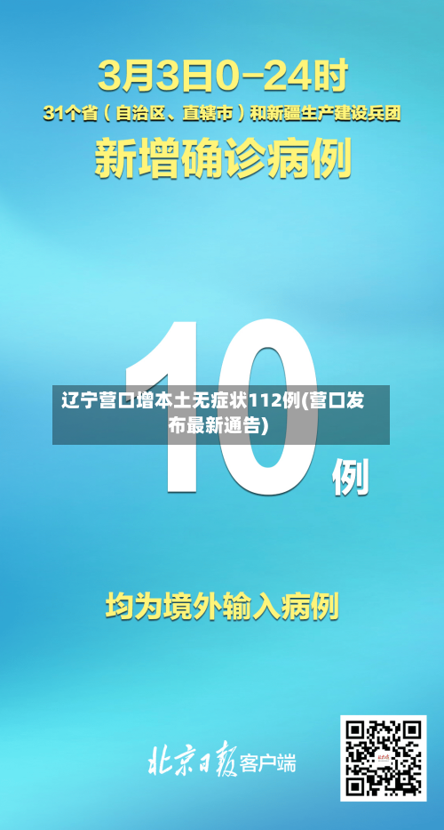 辽宁营口增本土无症状112例(营口发布最新通告)-第2张图片