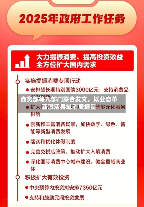 商务部等九部门联合发文，以业态革新激活县域消费增量-第2张图片
