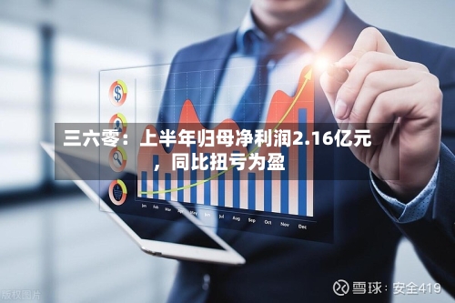 三六零：上半年归母净利润2.16亿元	，同比扭亏为盈-第2张图片