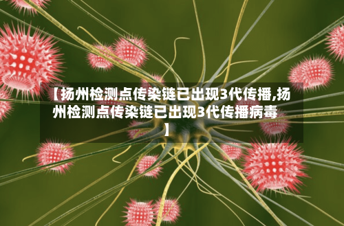 【扬州检测点传染链已出现3代传播,扬州检测点传染链已出现3代传播病毒】-第3张图片
