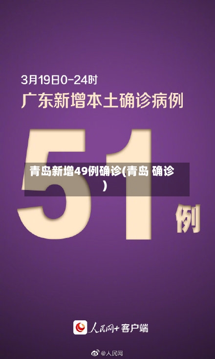 青岛新增49例确诊(青岛 确诊)