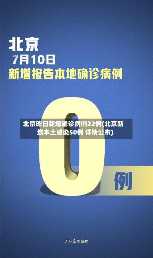 北京昨日新增确诊病例22例(北京新增本土感染50例 详情公布)