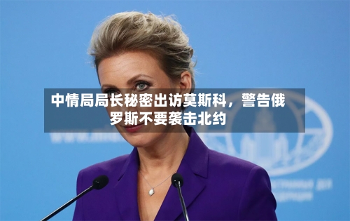 中情局局长秘密出访莫斯科，警告俄罗斯不要袭击北约-第2张图片