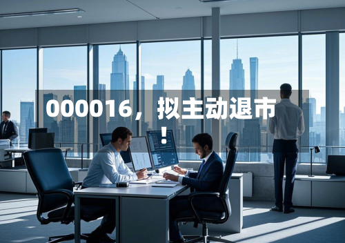 000016，拟主动退市！-第2张图片