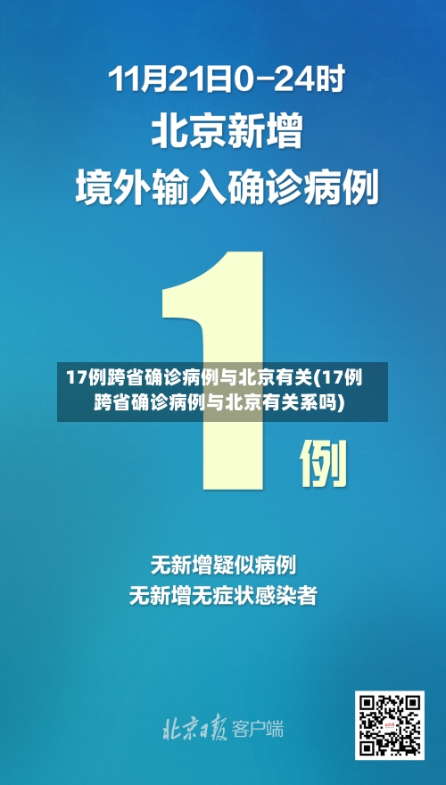 17例跨省确诊病例与北京有关(17例跨省确诊病例与北京有关系吗)-第2张图片