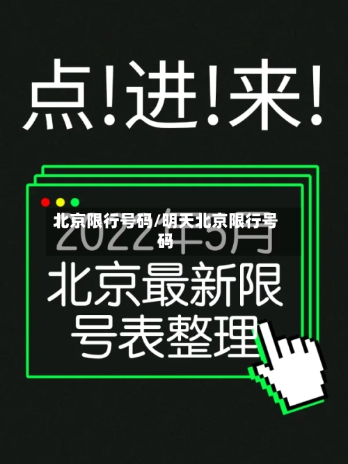 北京限行号码/明天北京限行号码-第2张图片