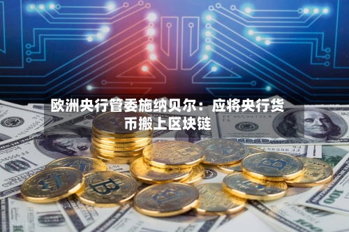 欧洲央行管委施纳贝尔：应将央行货币搬上区块链