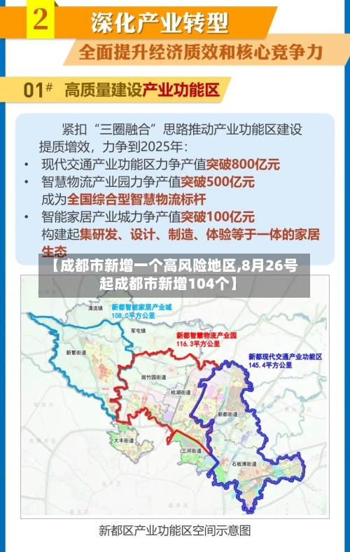 【成都市新增一个高风险地区,8月26号起成都市新增104个】