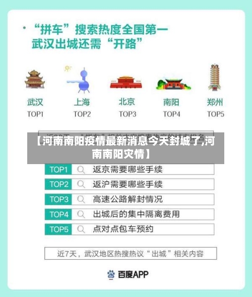 【河南南阳疫情最新消息今天封城了,河南南阳灾情】