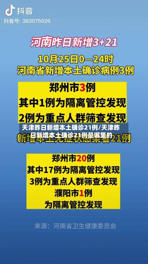 天津昨日新增本土确诊21例/天津昨日新增本土确诊21例是哪里的