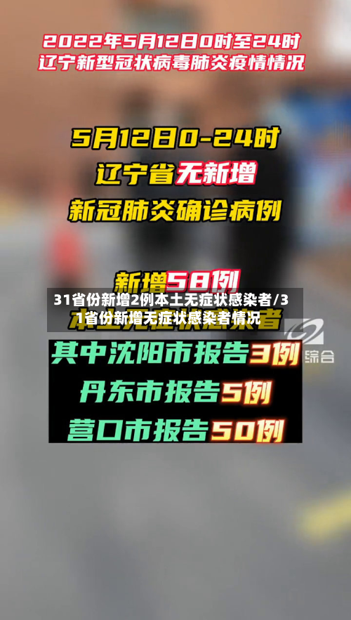 31省份新增2例本土无症状感染者/31省份新增无症状感染者情况