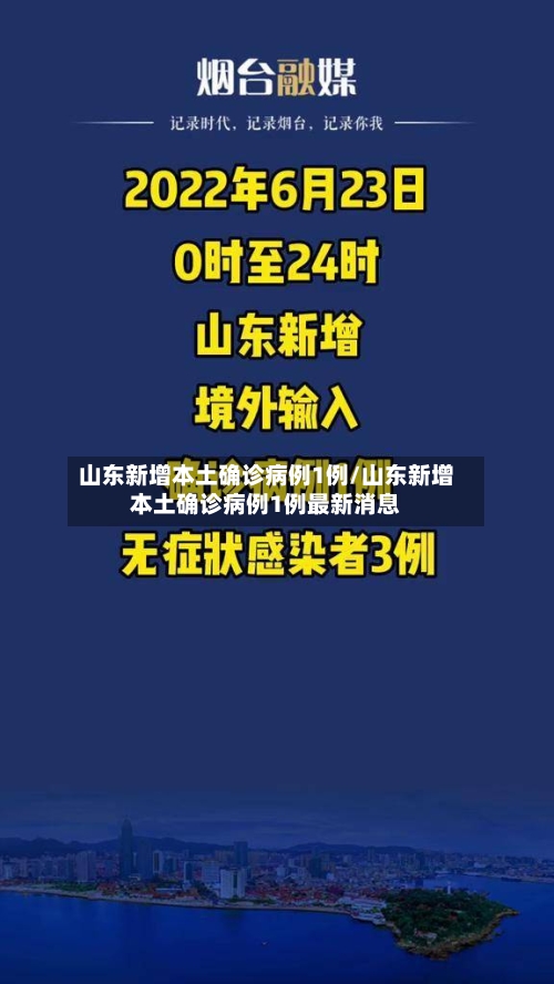 山东新增本土确诊病例1例/山东新增本土确诊病例1例最新消息-第3张图片