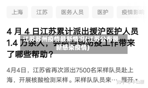 江苏苏州疫情最新情况(江苏公布最新感染疫情)