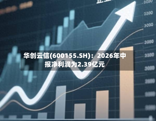 华创云信(600155.SH)：2026年中报净利润为2.39亿元-第2张图片