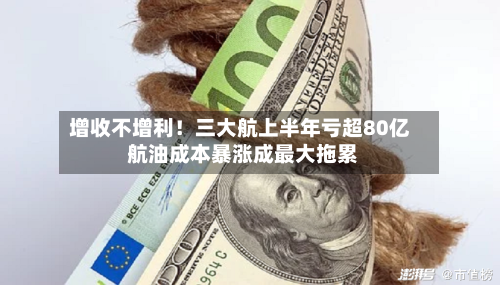 增收不增利！三大航上半年亏超80亿 航油成本暴涨成最大拖累-第2张图片