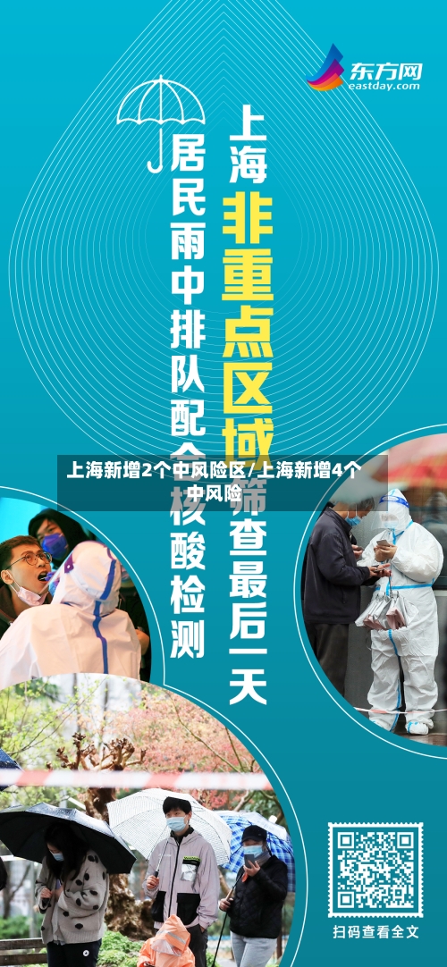 上海新增2个中风险区/上海新增4个中风险