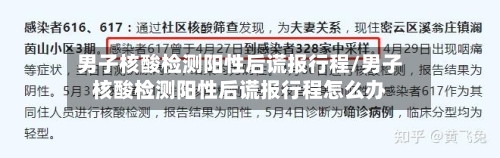 男子核酸检测阳性后谎报行程/男子核酸检测阳性后谎报行程怎么办-第2张图片