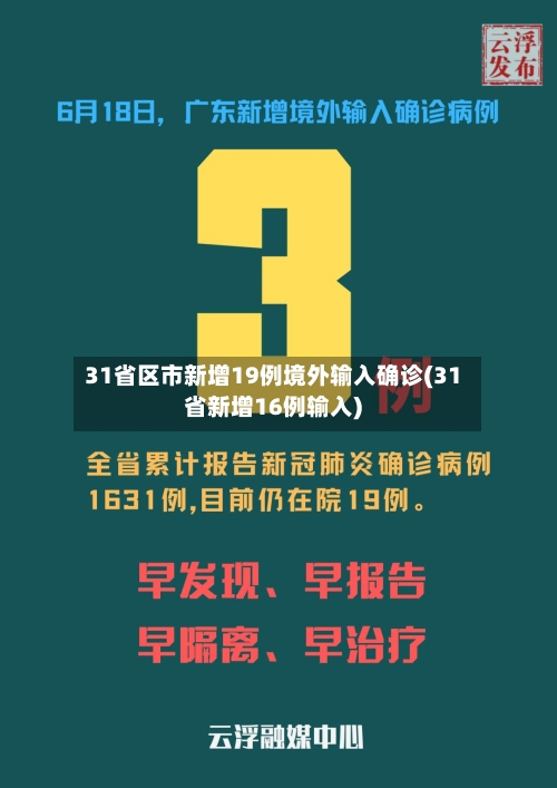 31省区市新增19例境外输入确诊(31省新增16例输入)-第3张图片