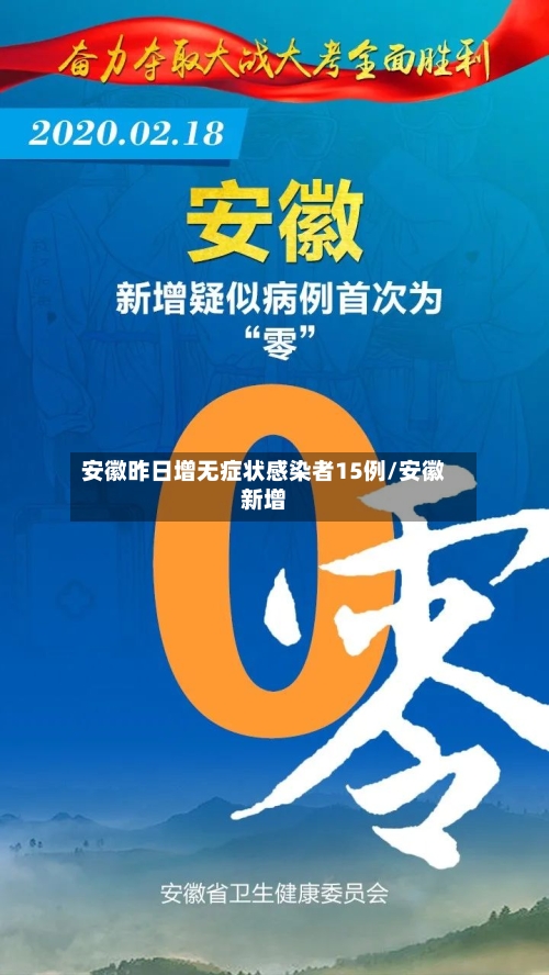 安徽昨日增无症状感染者15例/安徽新增-第2张图片