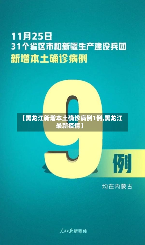 【黑龙江新增本土确诊病例1例,黑龙江最新疫情】