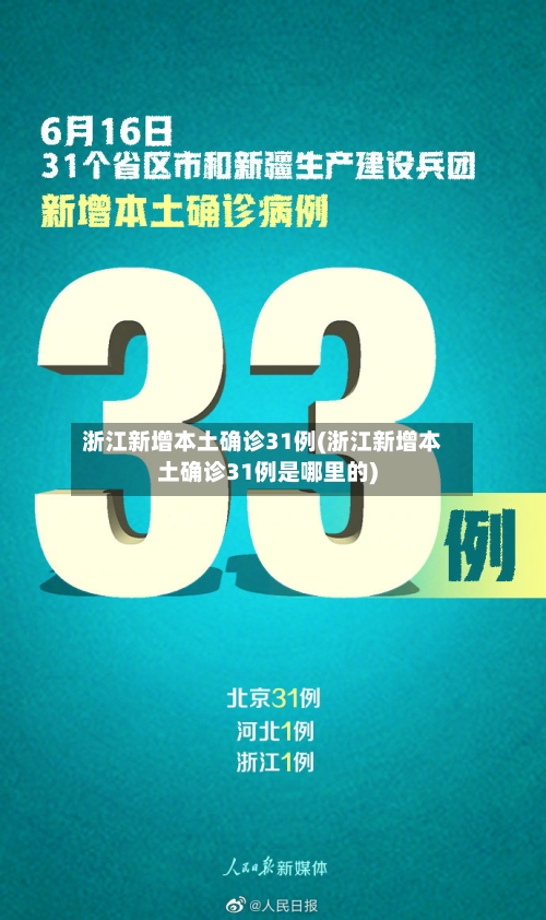 浙江新增本土确诊31例(浙江新增本土确诊31例是哪里的)-第3张图片
