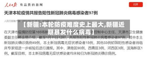 【新疆:本轮防疫难度史上最大,新疆近期暴发什么病毒】-第2张图片