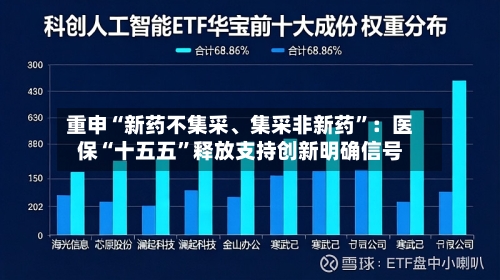 重申“新药不集采	、集采非新药”：医保“十五五”释放支持创新明确信号-第3张图片