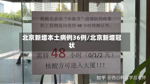 北京新增本土病例36例/北京新增冠状-第3张图片