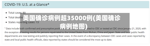 美国确诊病例超35000例(美国确诊病例地图)-第3张图片