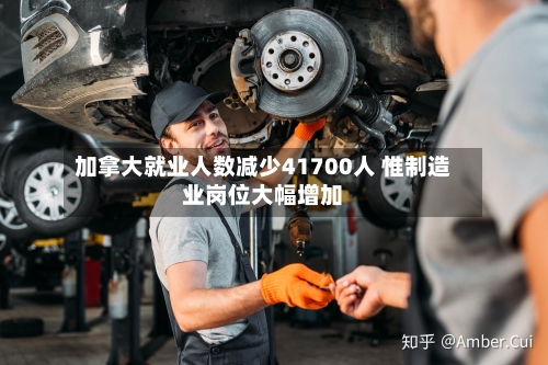 加拿大就业人数减少41700人 惟制造业岗位大幅增加-第2张图片