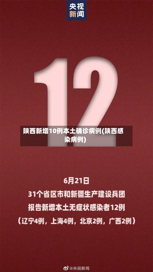 陕西新增10例本土确诊病例(陕西感染病例)-第2张图片