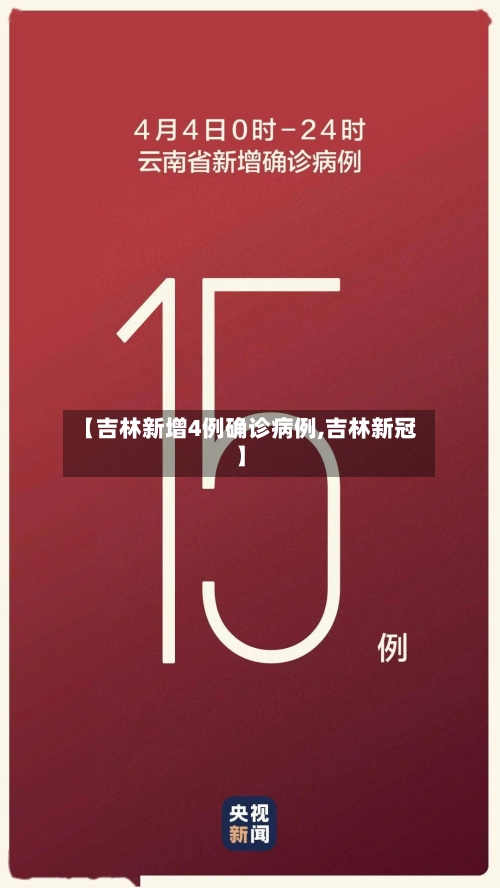 【吉林新增4例确诊病例,吉林新冠】-第3张图片